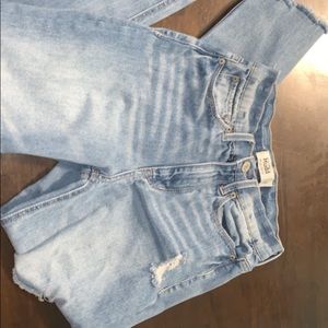 Mudd distressed mom jeans
